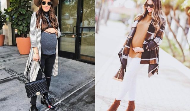 confira looks de inverno para gestantes