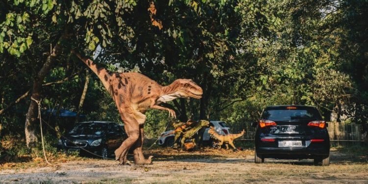 parque burle marx prorroga evento jurassic safari experience