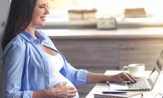 Grávidas retornam ao trabalho presencial